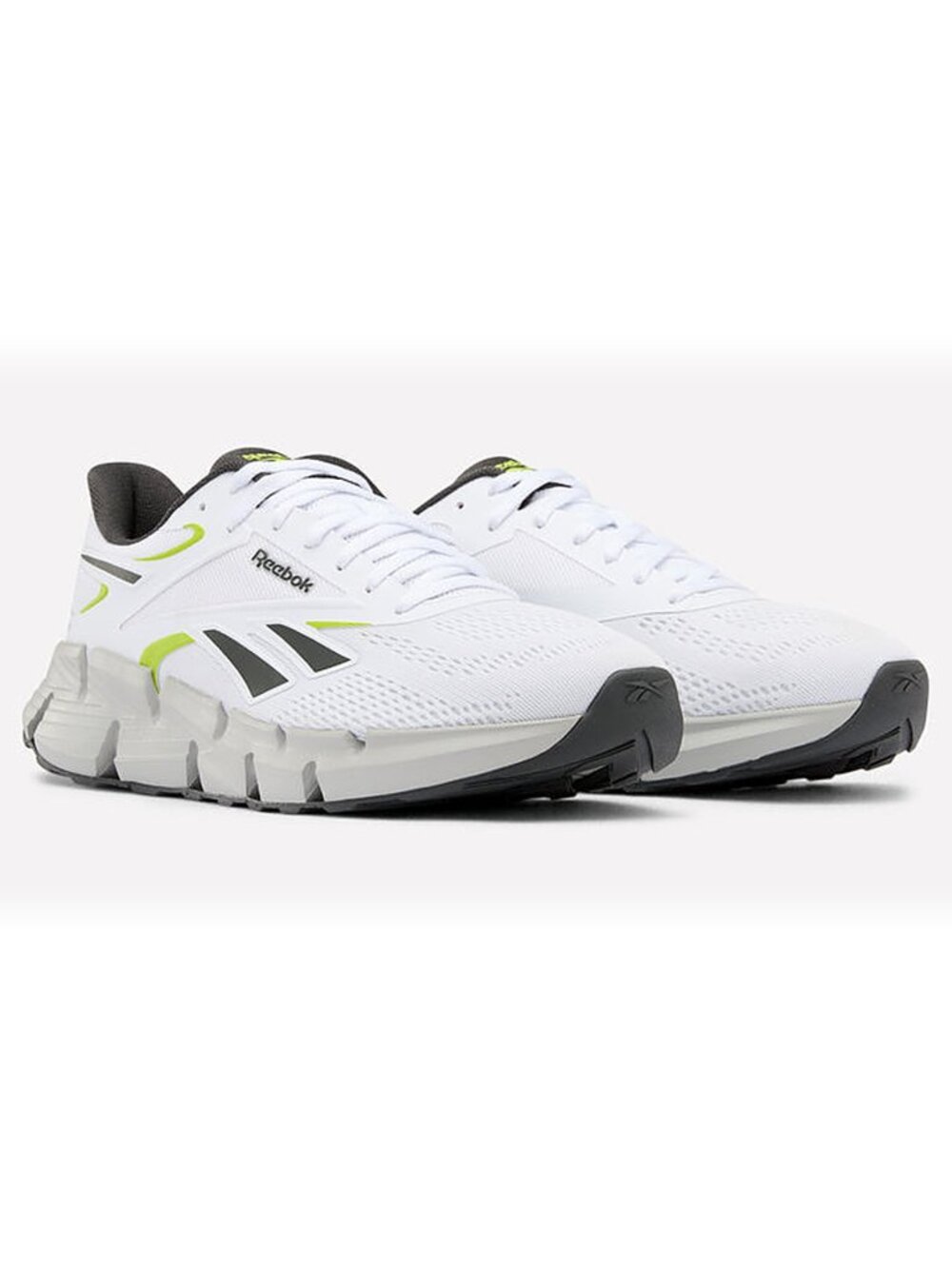 Reebok Zig Dynamica 6 White Running Shoes Men’s Size 12 NWT